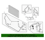 Transmission Oil Cooler Line Clip - Ford (-W713764-S300) - view 14