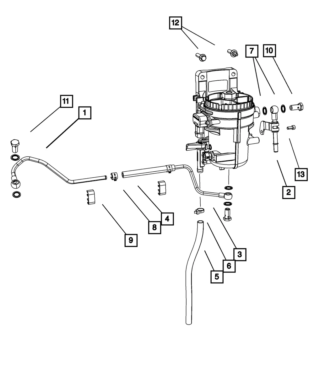 Fuel Line Banjo Washer - Mopar (05016555AC) - view 5