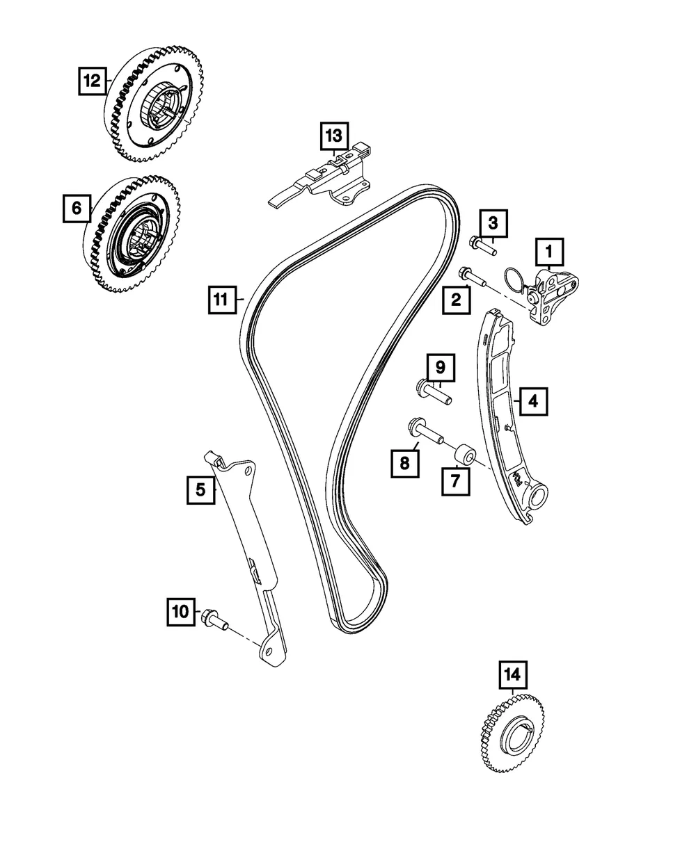 Camshaft Phaser - Mopar (05048154AE) - view 3