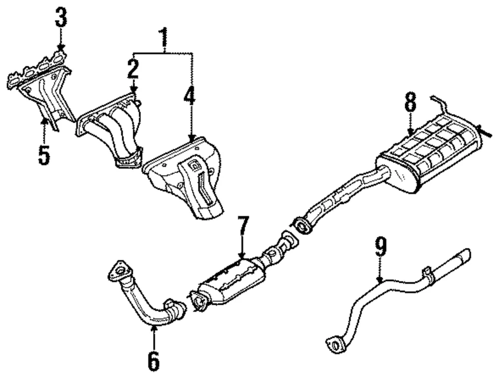 Manifold Gasket - Kia (0FE3N-13460)