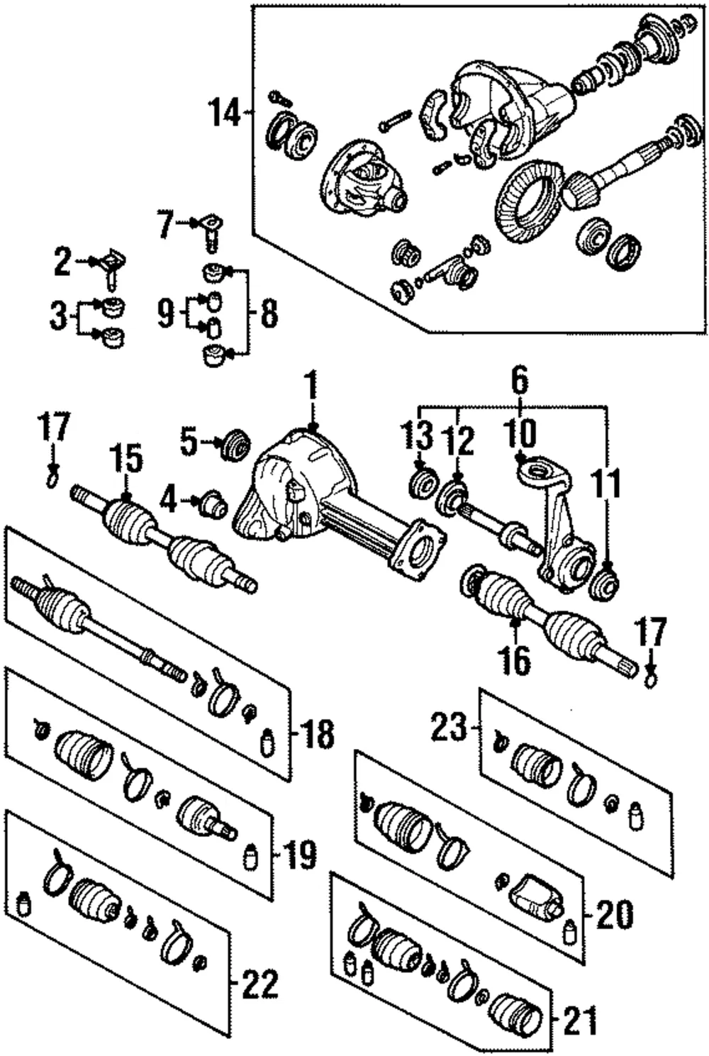 Differential Carrier Insulator - Kia (0K011-39520A)