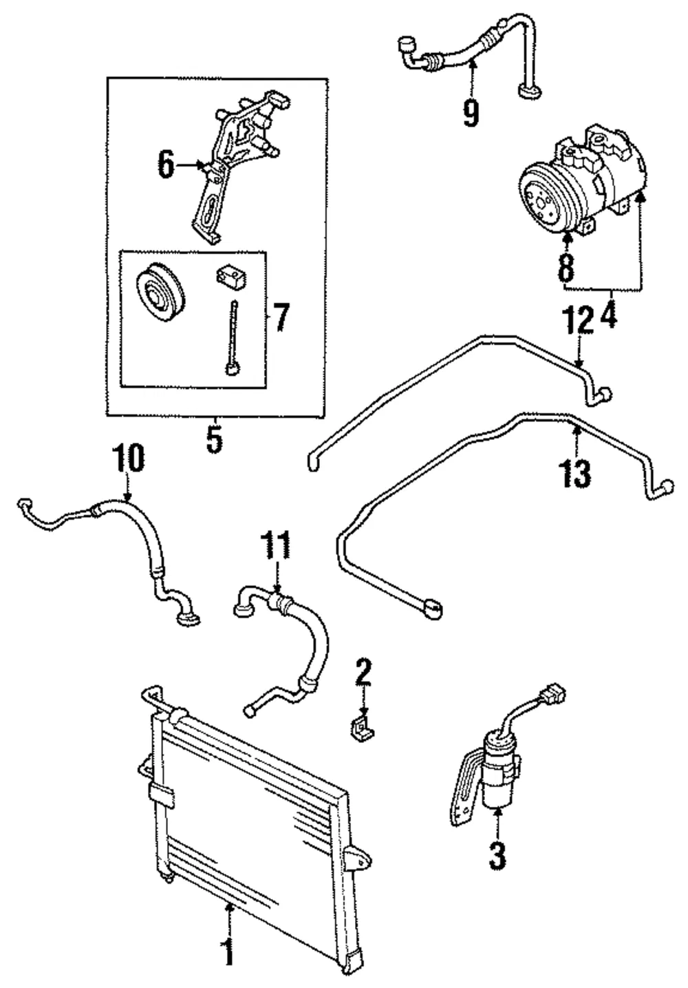 Clutch & Pulley - Kia (0K01B-61L10)