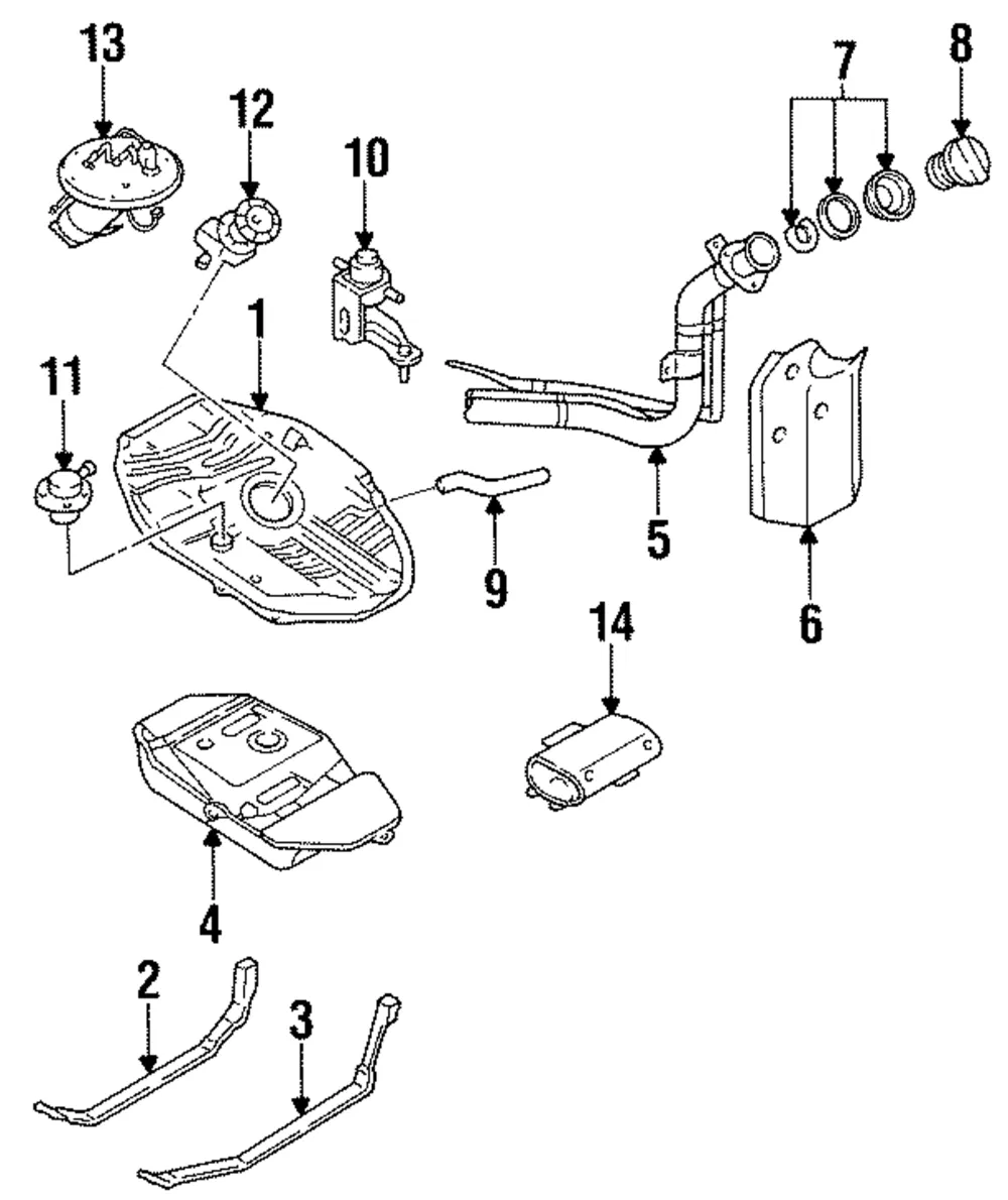Fuel Pump - Kia (0K29T-1335ZA)