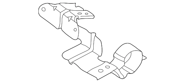 Solenoid Valve Bracket - Kia (0K2NA-1877X)