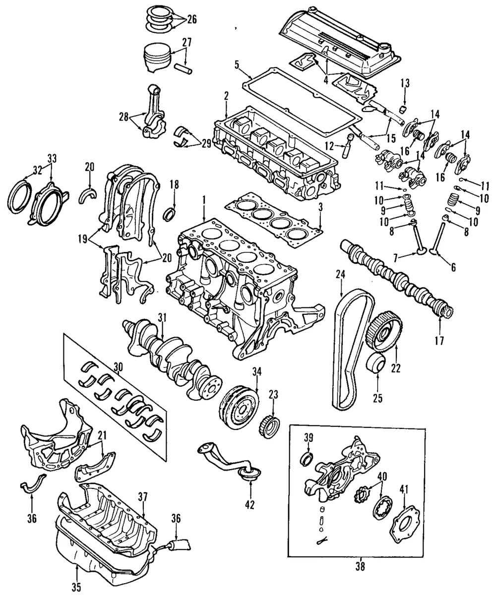 Engine Piston - Kia (0K2Y3-11SA0)