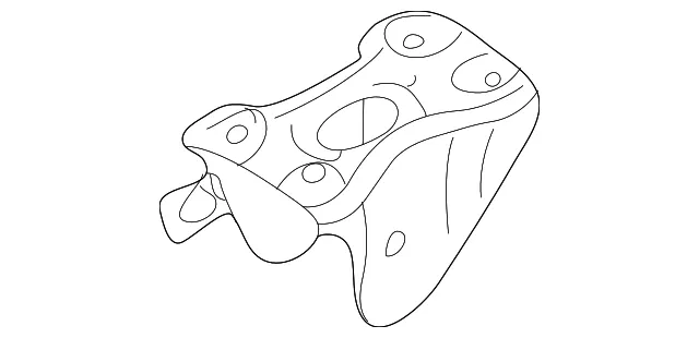 Axle Assembly Bracket - Driver's Side (LH) - Kia (0K30A-28420M)