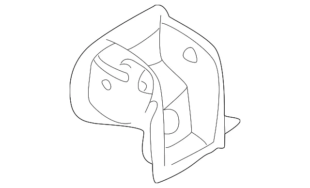 Engine Bracket - Driver's Side (LH) - Kia (0K30A-53250B)