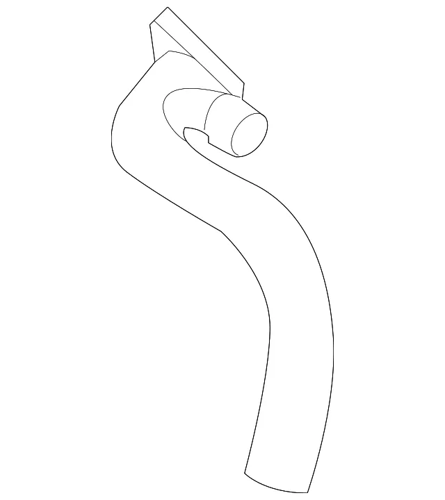 Engine Coolant Hose - Kia (0K30E-13681)