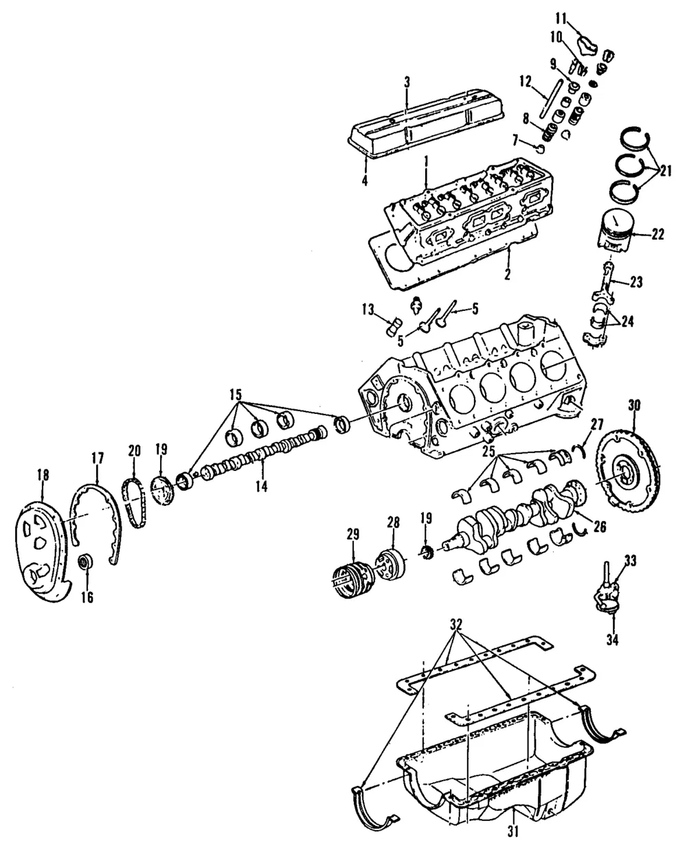 Engine Camshaft - GM (10241264) - view 3