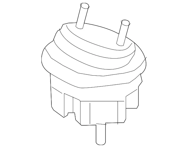 Front Engine Mount - GM (10348601) - view 4