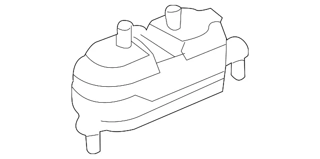 White Engine Mount - GM (10448575) - view 3