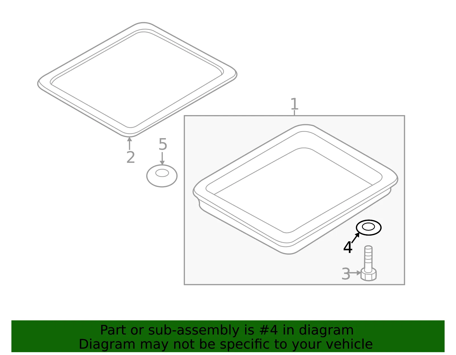 Engine Oil Drain Plug Gasket - Nissan (11026-JA00A) - view 3