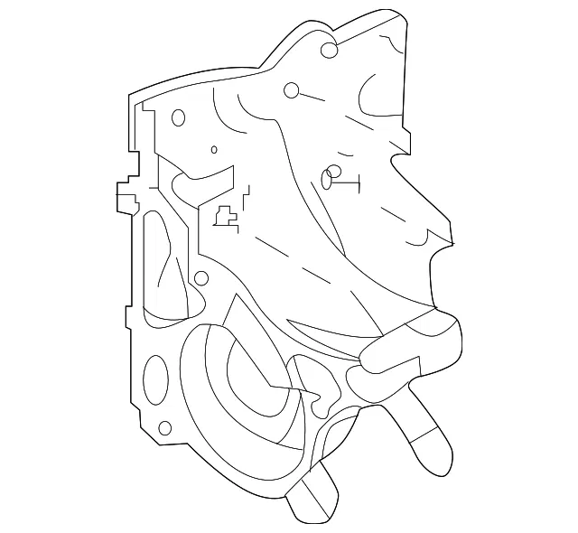 Engine Water Pump Housing - Nissan (11061-4BC0A)