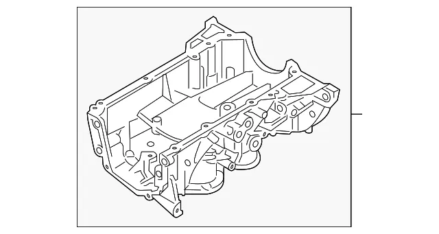 Oil Pan - Nissan (11110-5RB0A)