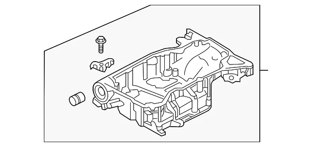 Oil Pan - Nissan (11110-9HS0A)