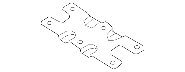 Engine Oil Pan Baffle - Nissan (11113-ZK61A)