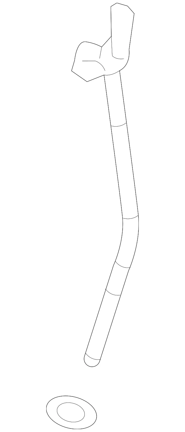 Engine Oil Dipstick Tube - Nissan (11150-5NA0A)