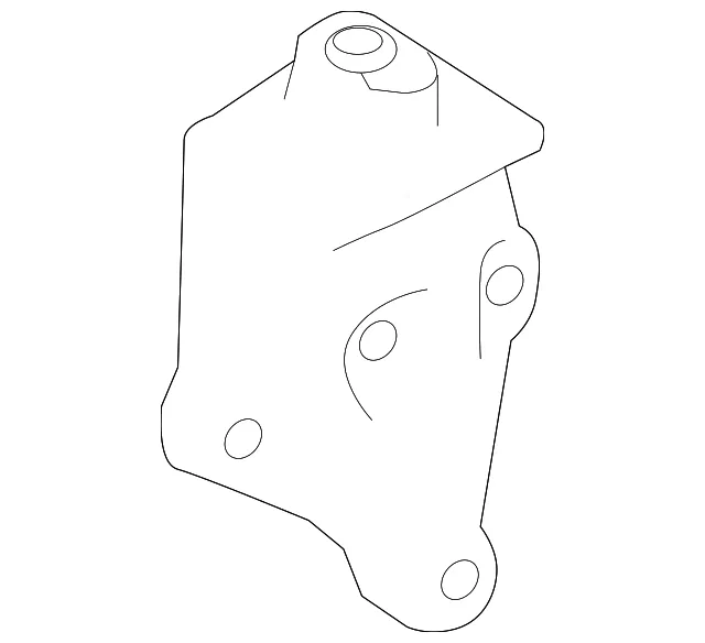 Left Engine Mounting Bracket - Nissan (11253-4BB1A)
