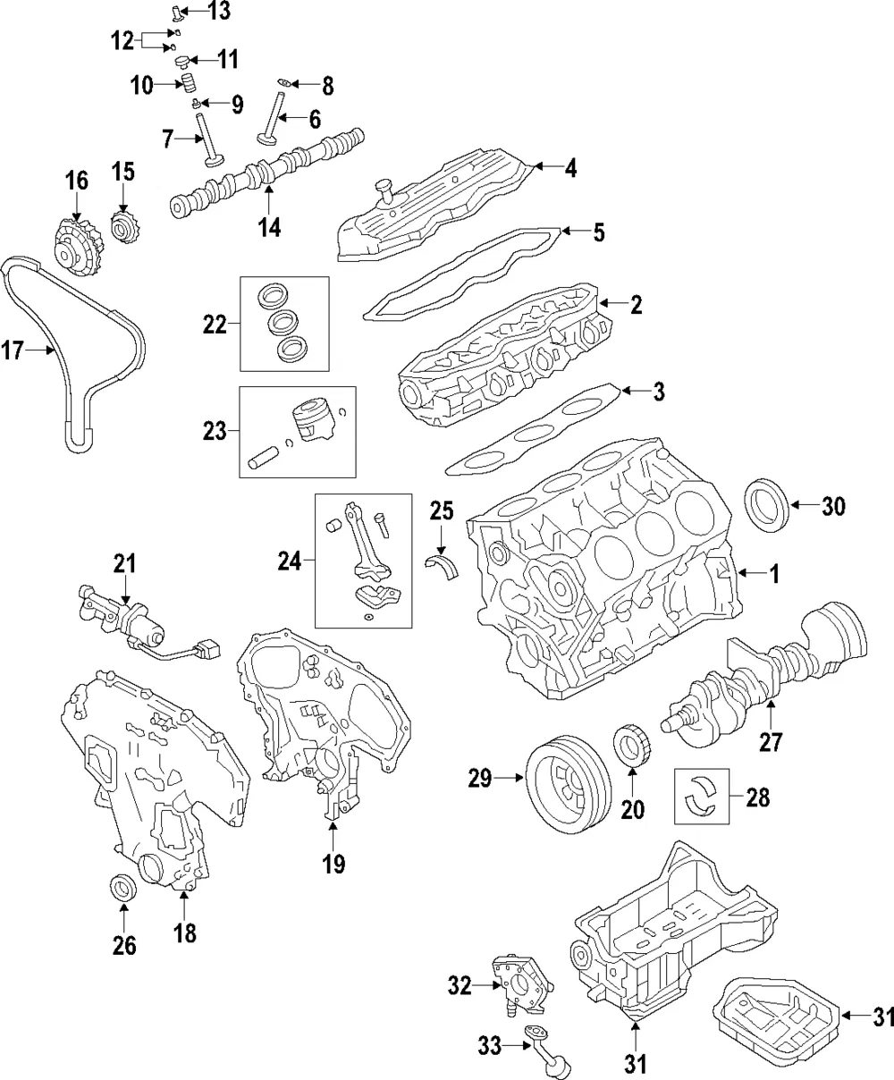 Engine Piston - Nissan (12010-EA22B) - view 2
