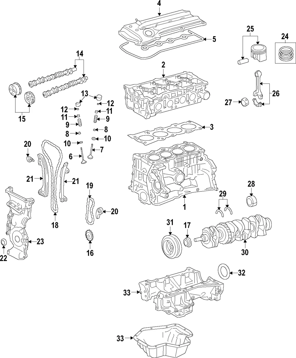 Crankshaft - Nissan (12201-1KC0A)