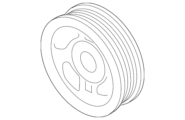 Engine Crankshaft Pulley - Nissan (12303-1KC5C)