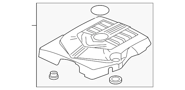Engine Cover - GM (12583732) - view 3