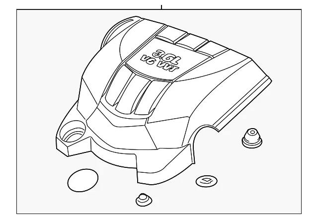 Engine Cover - GM (12605043)
