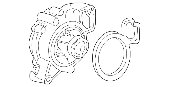 Water Pump - GM (12630084) - view 4