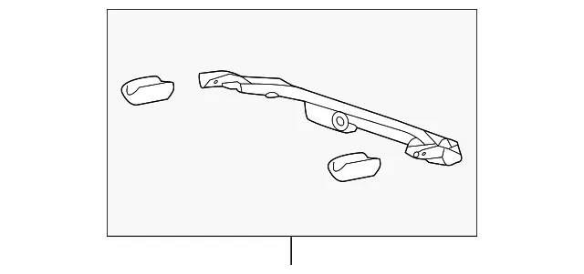Upper Engine Intake Manifold Bracket - GM (12648889) - view 2