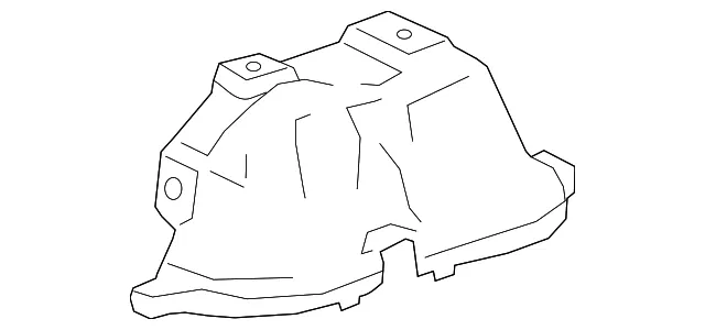 Catalytic Converter Heat Shield - GM (12667510)