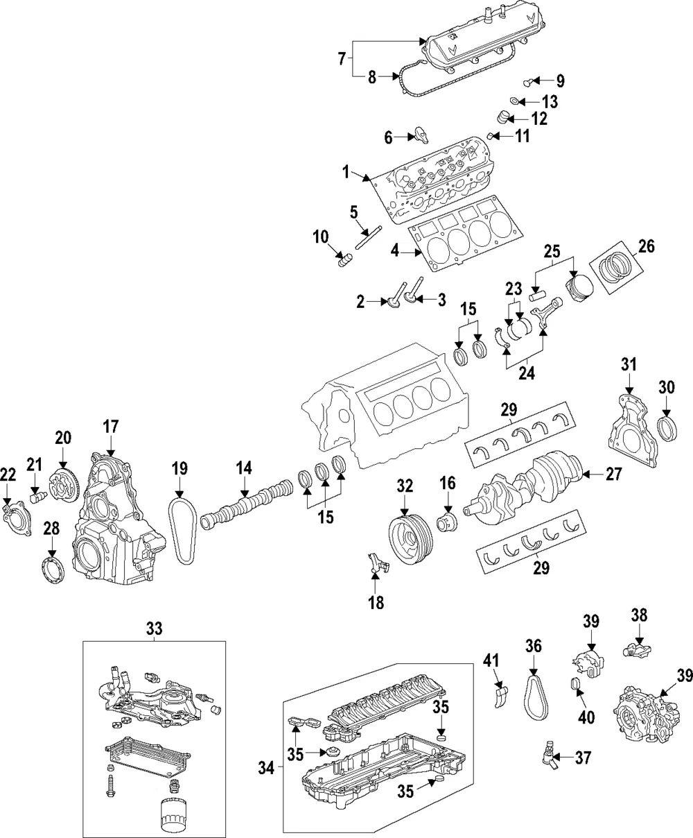 Engine Camshaft - GM (12671007) - view 2