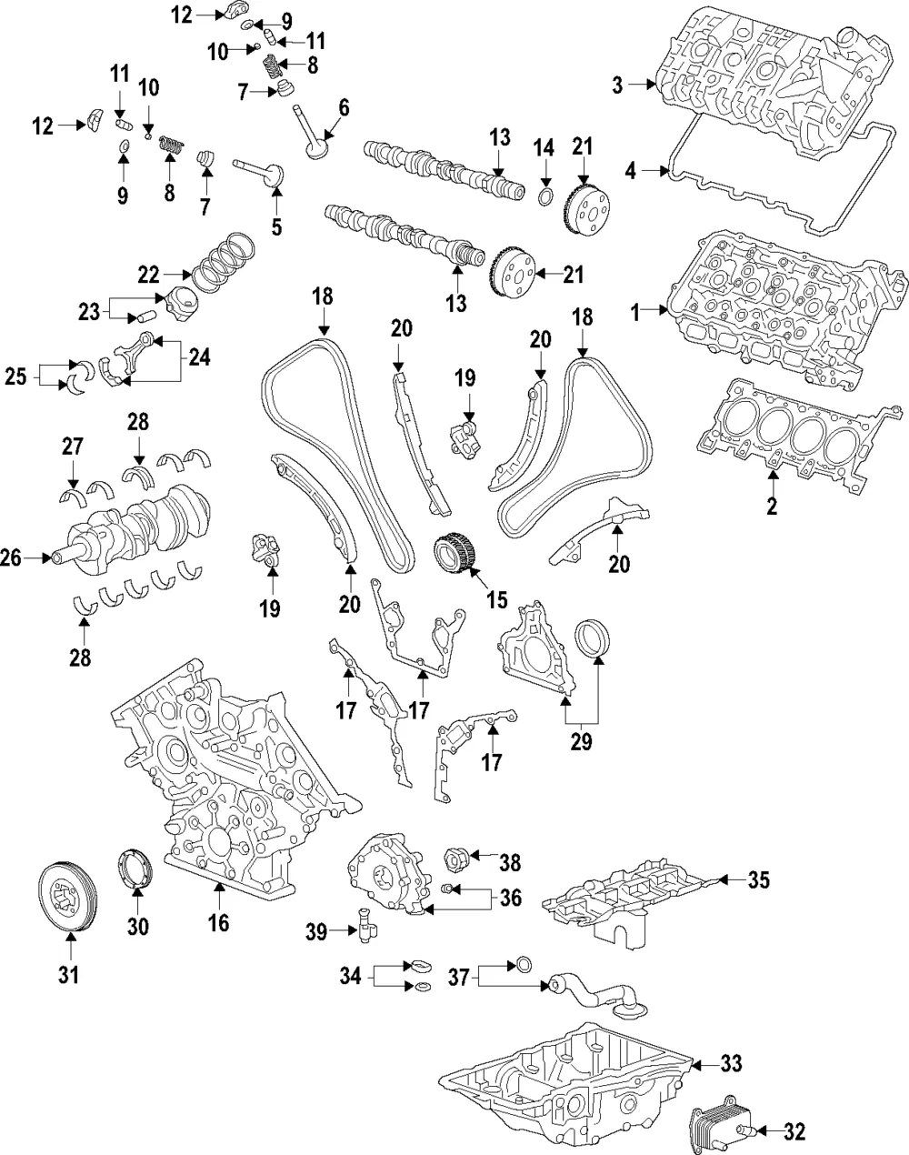 Camshaft - GM (12676416)