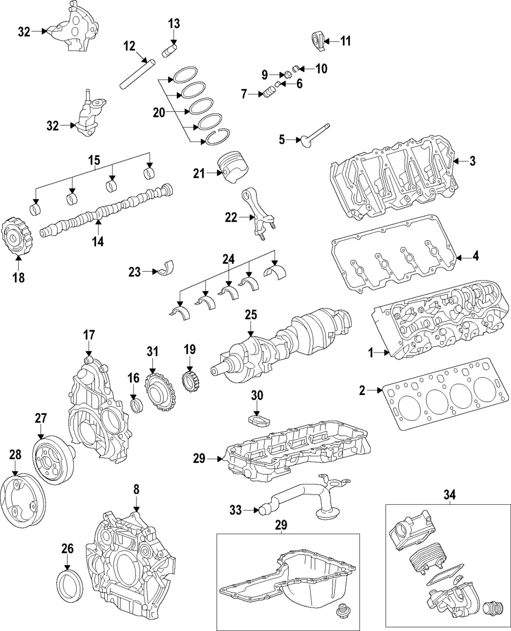 Engine Crankshaft - GM (12677566) - view 2