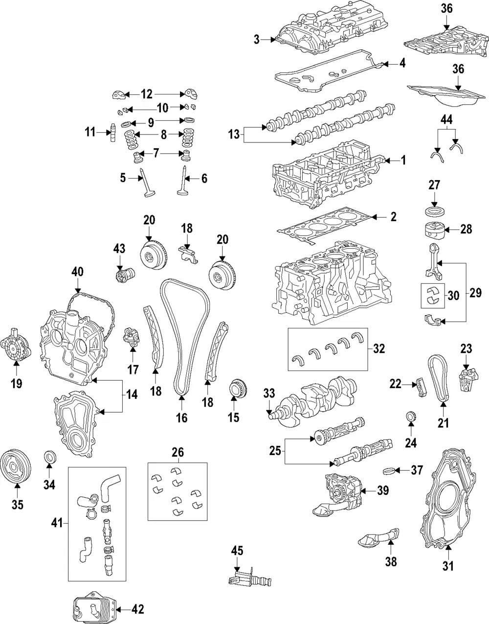 Engine Crankshaft - GM (12707785) - view 3