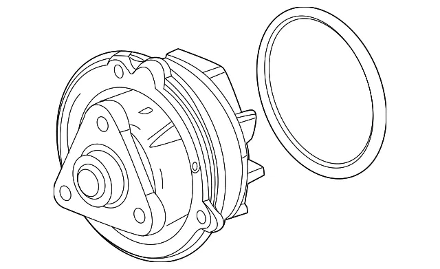 Water Pump - GM (12724330) - view 2