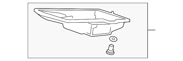 Oil Pan - GM (12726914)