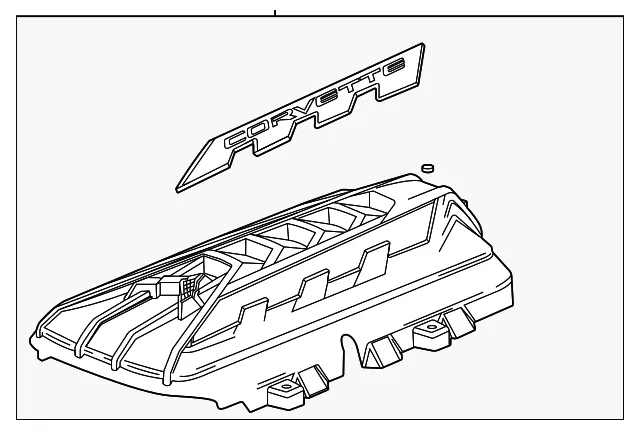 Engine Cover - GM (12731709) - view 2