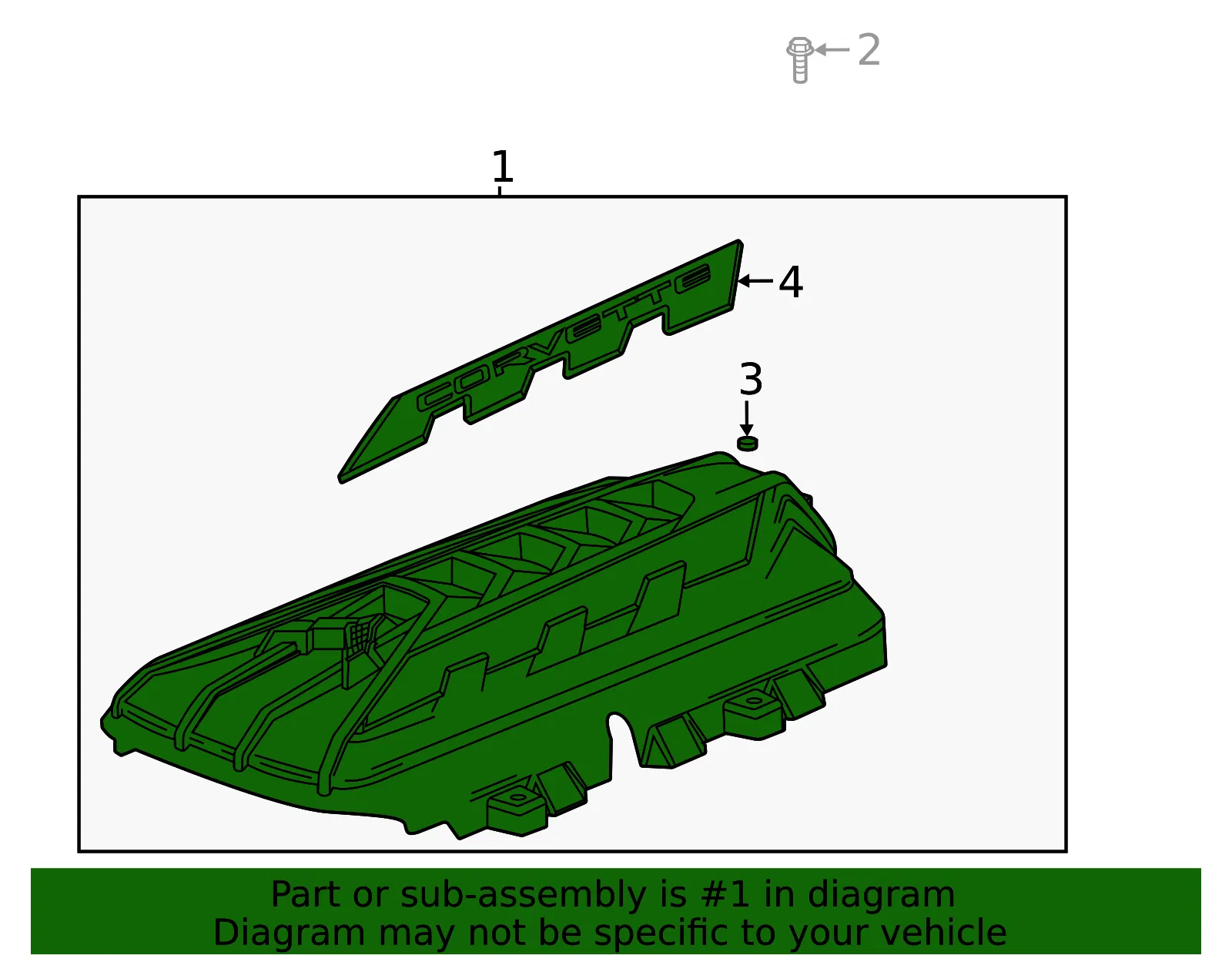 Engine Cover - GM (12731709) - view 3