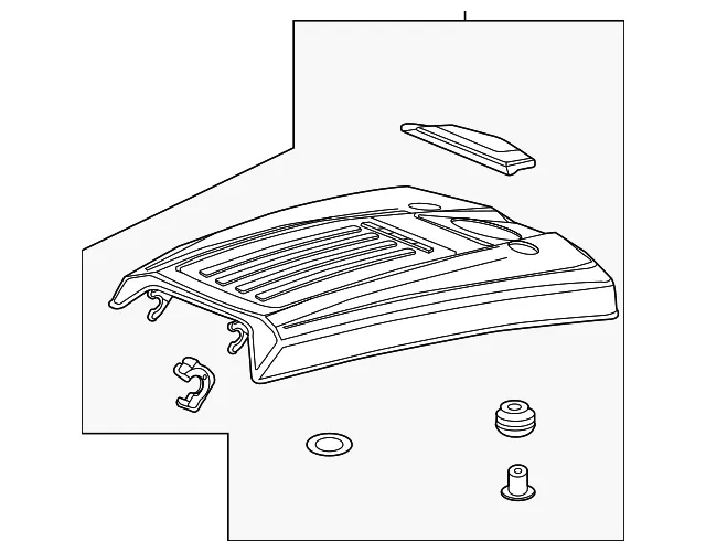 Engine Cover - GM (12735552) - view 3