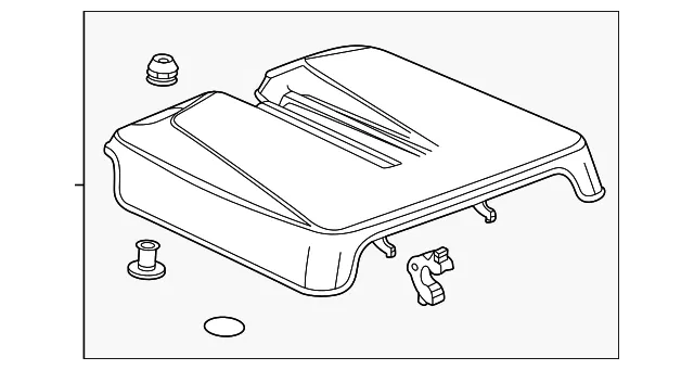 Engine Cover - GM (12737532) - view 2