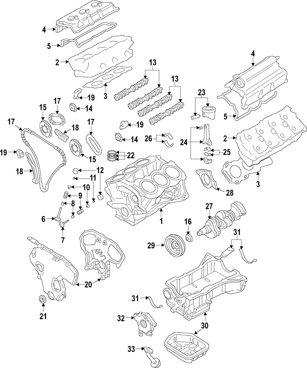 Engine Camshaft - Nissan (13020-JA11B)