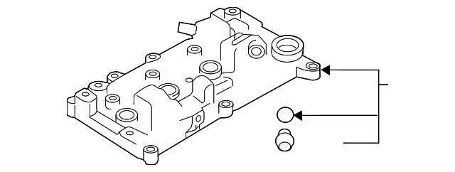 Valve Cover - Nissan (13264-5NA3A)