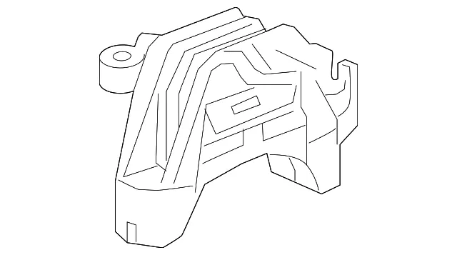 Passenger Side Engine Mount - GM (13347453) - view 4