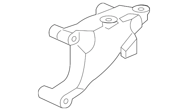 Passenger Side Engine Mount Bracket - GM (13386905) - view 3