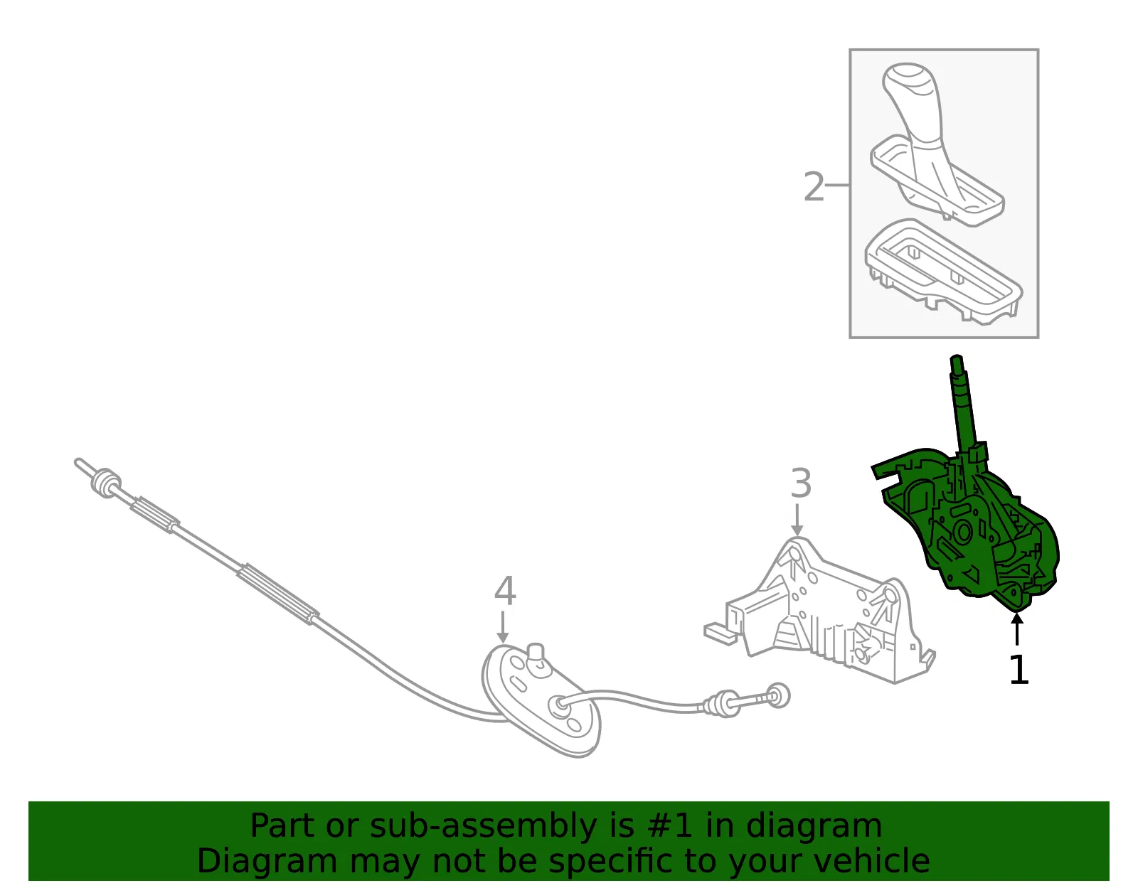 Automatic Transmission Control - GM (13534686) - view 4