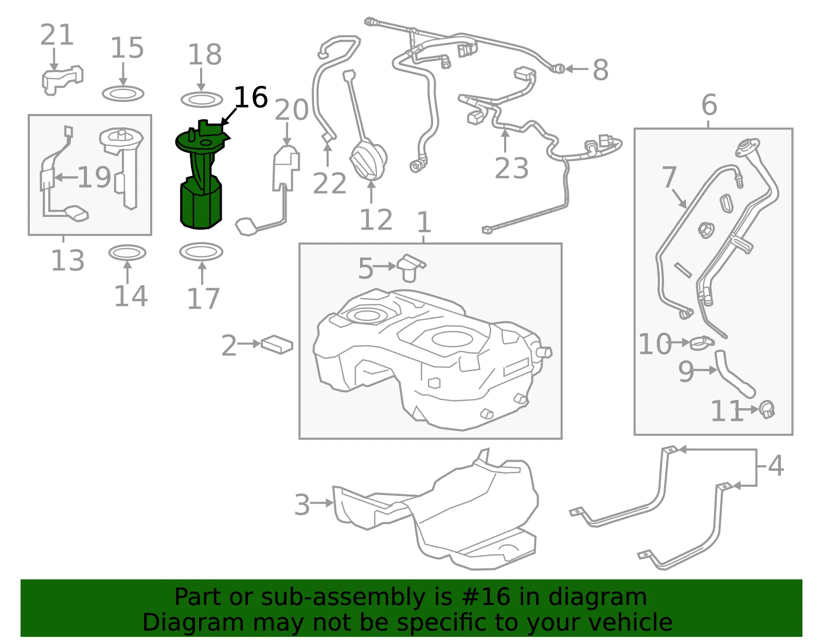 Fuel Pump - GM (13591799) - view 12