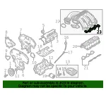Fuel Injection Plenum Gasket - Nissan (14032-EA200) - view 6