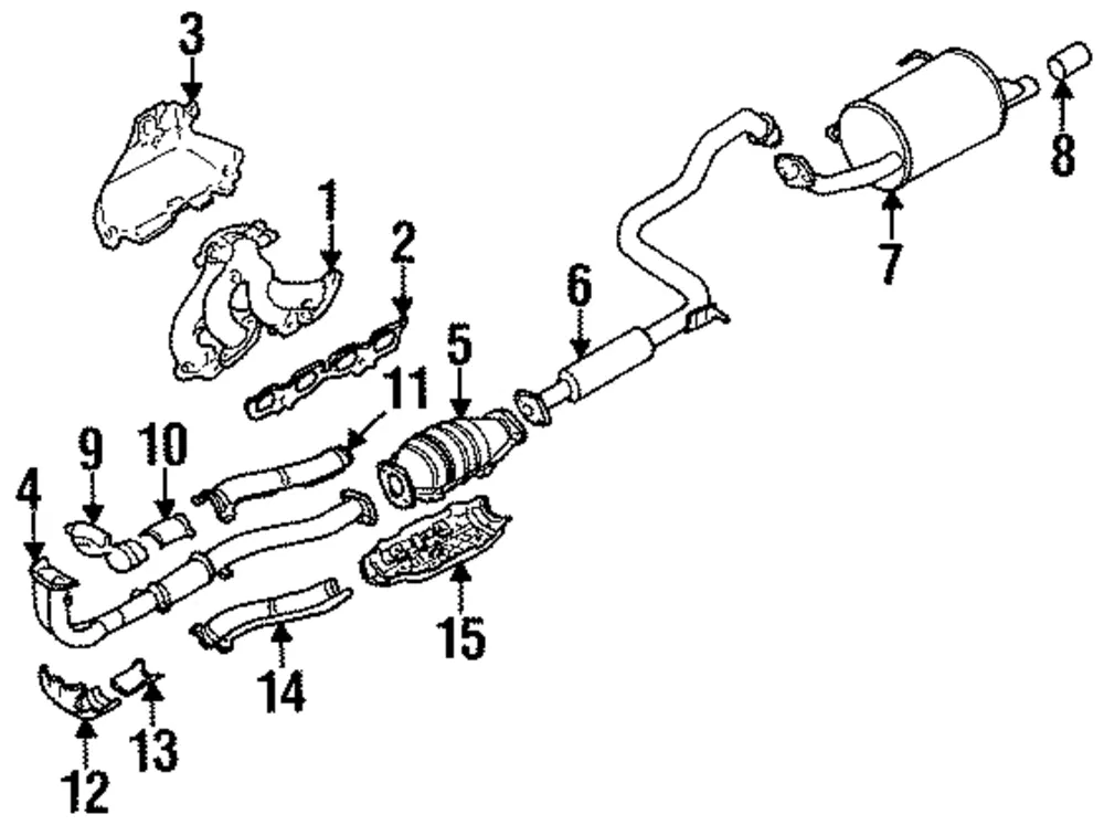 Manifold Gasket - Nissan (14036-53J00)