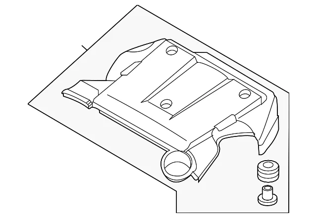 Engine Cover - Nissan (14041-6GA0B)