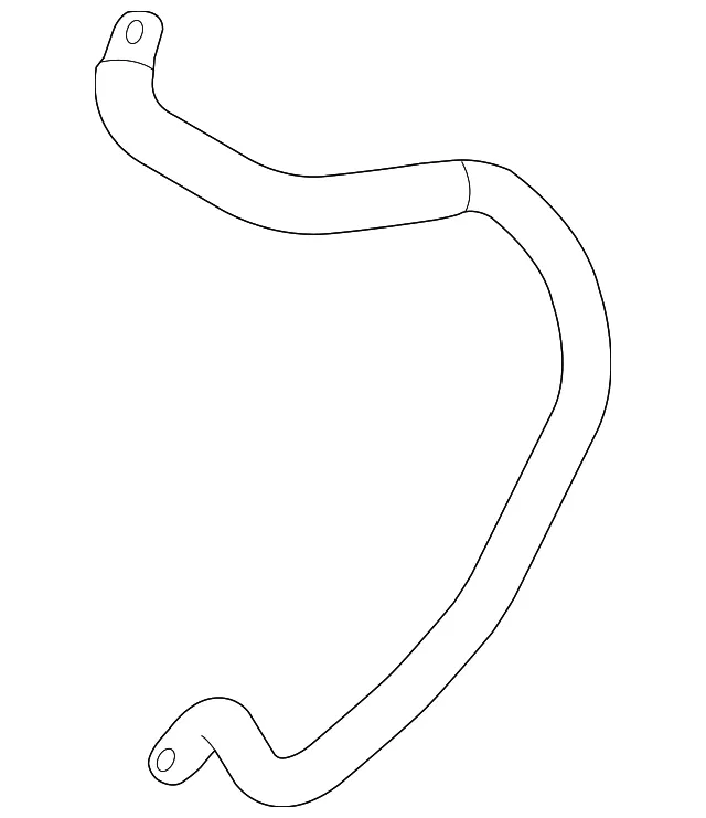 Engine Coolant Hose - Nissan (14055-3NT1A)